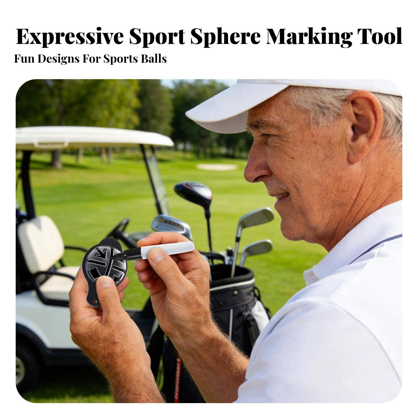 Golf Ball Marker Portable Mark - Golf Equipment Guide 评论和价格