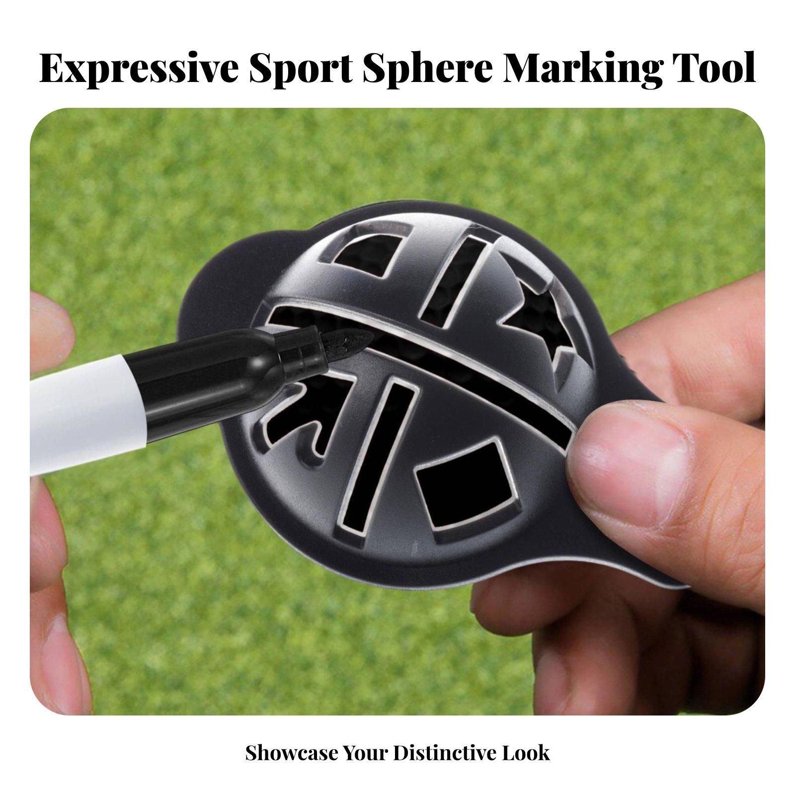 Golf Ball Marker Portable Mark - Golf Equipment Guide 评论和价格