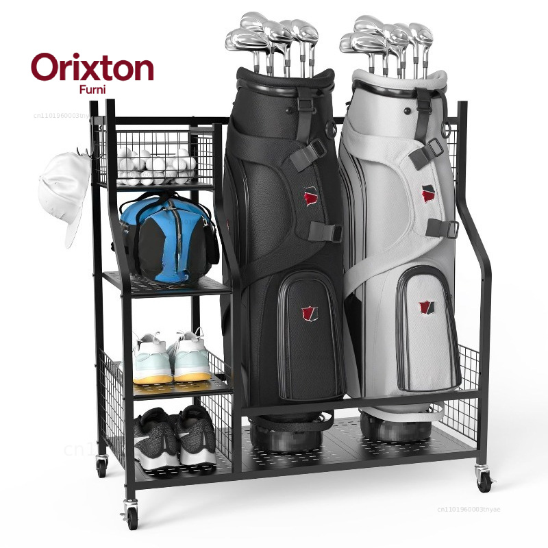 Golf Bag Storage Rack, Club Di - Golf Equipment Garage Storage 评论和价格