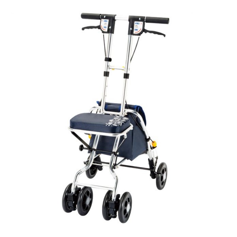Folding Rollator Walker with S - Pull Cart Fold 评论和价格