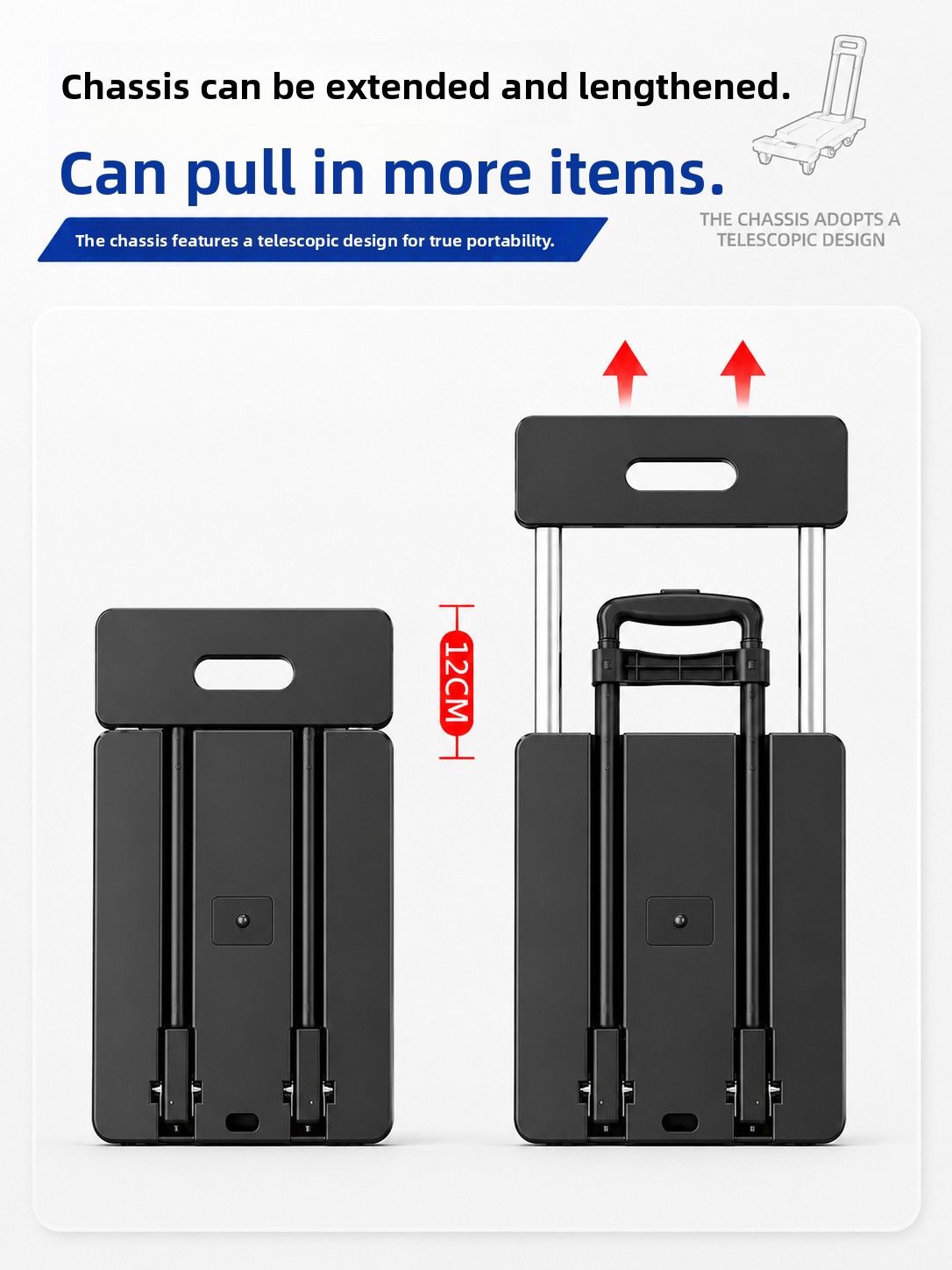 Six-Wheel Folding Hand-Pulled  - Pull Cart Fold 评论和价格