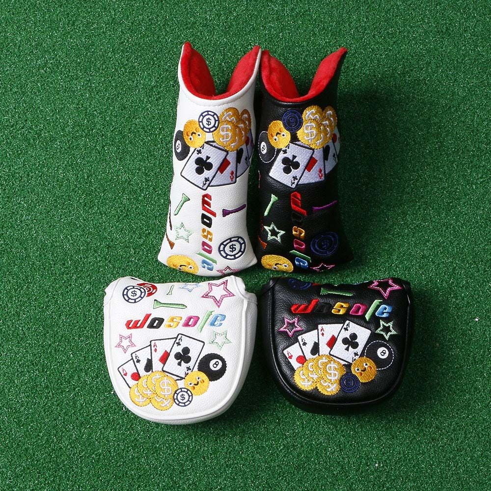 Headcover Golf Club Cover Golf - Putter Mallet Blade 评论和价格