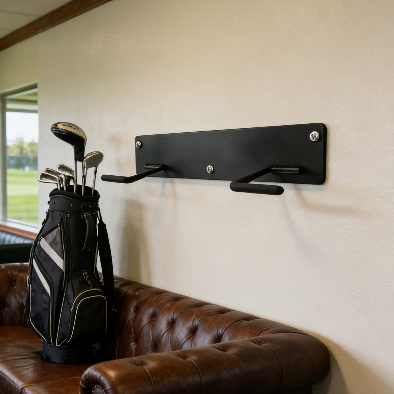 Wall Mounted Golf Bag Storage  - Golf Equipment Organizer For Garage 评论和价格