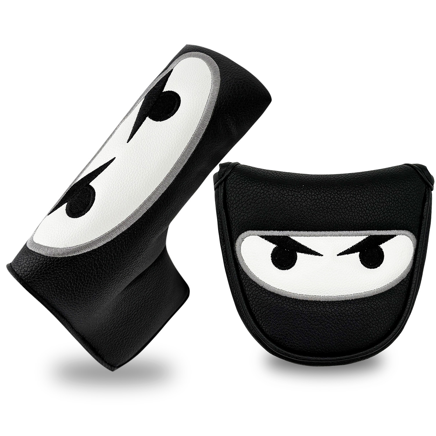 Golf Club Headcover Set Black  - Putter Mallet Blade 评论和价格