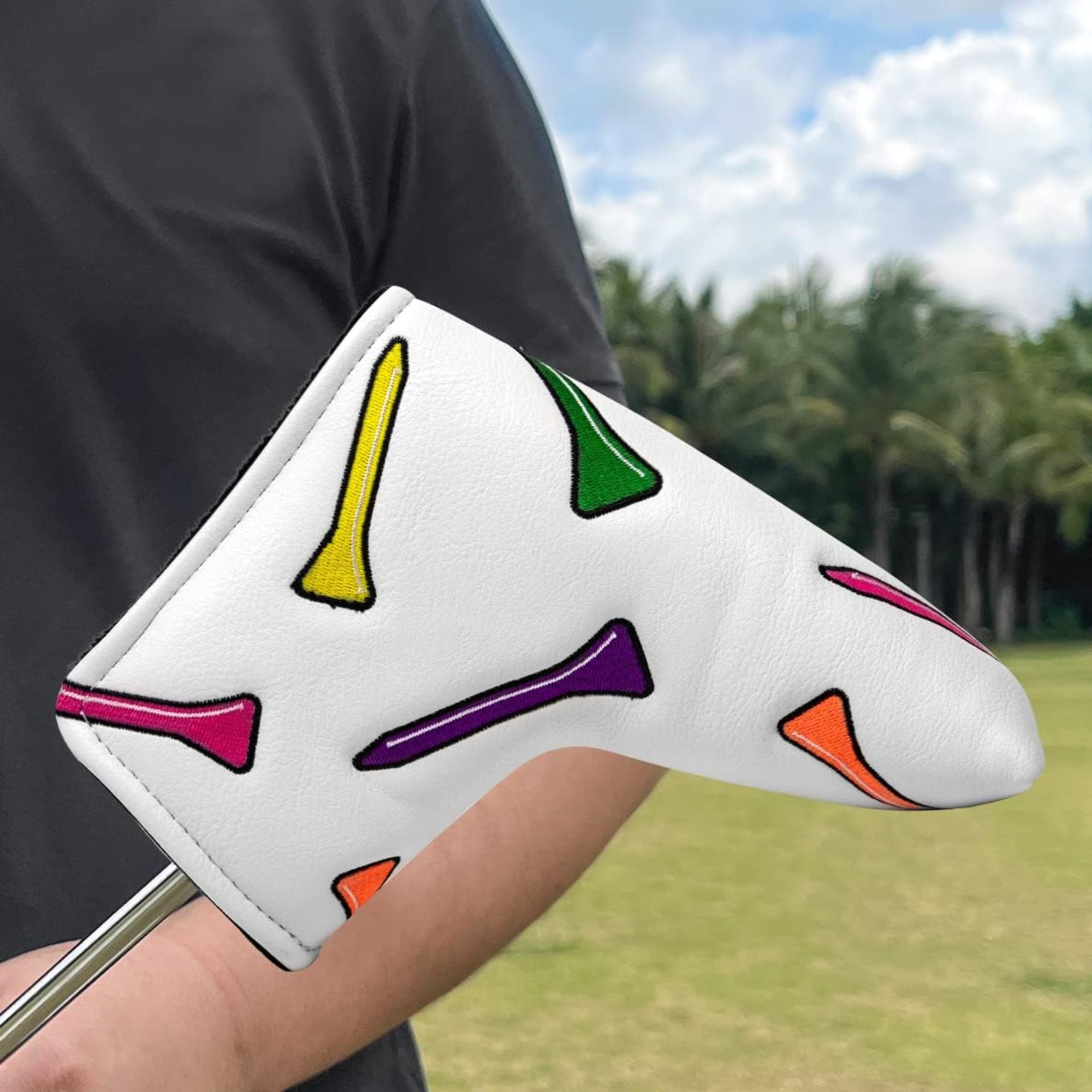 Funny Golf Putter Cover Headco - Putter Mallet Blade 评论和价格