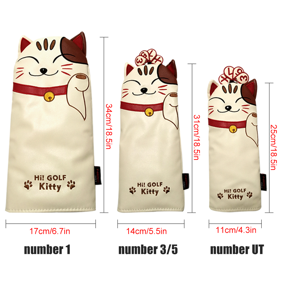 Golf Headcovers 1 3 5 UT Golf  - Putter Mallet Blade 评论和价格
