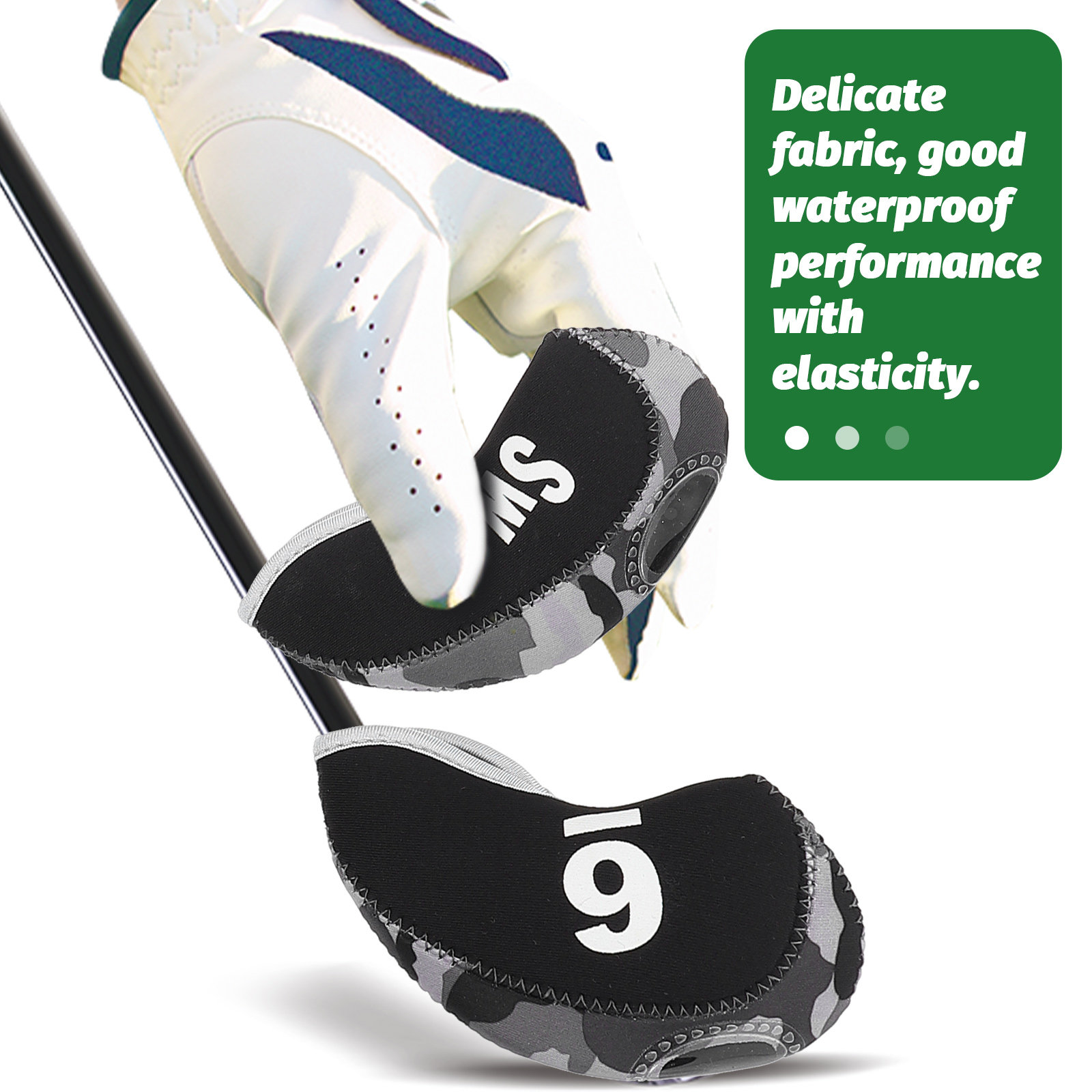 10Pcs Golf Putter Headcover Cl - Putter Mallet Blade 评论和价格