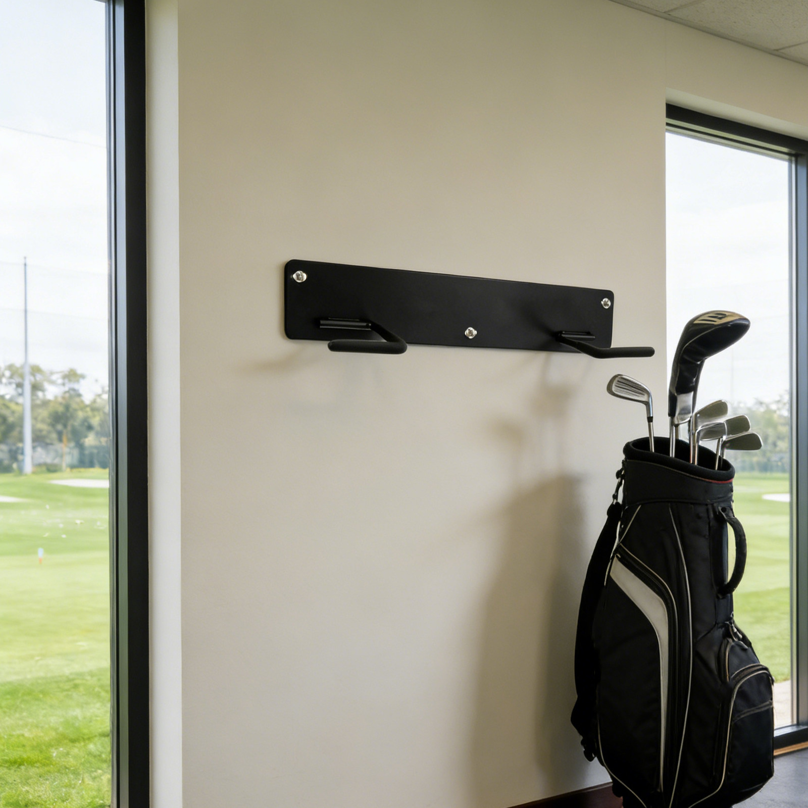 Wall Mounted Golf Bag Storage  - Golf Equipment Organizer For Garage 评论和价格