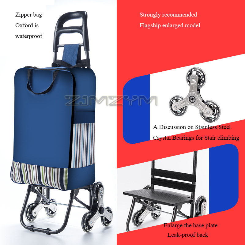 35L Large Capacity Hand-Pulled - Pull Cart Fold 评论和价格