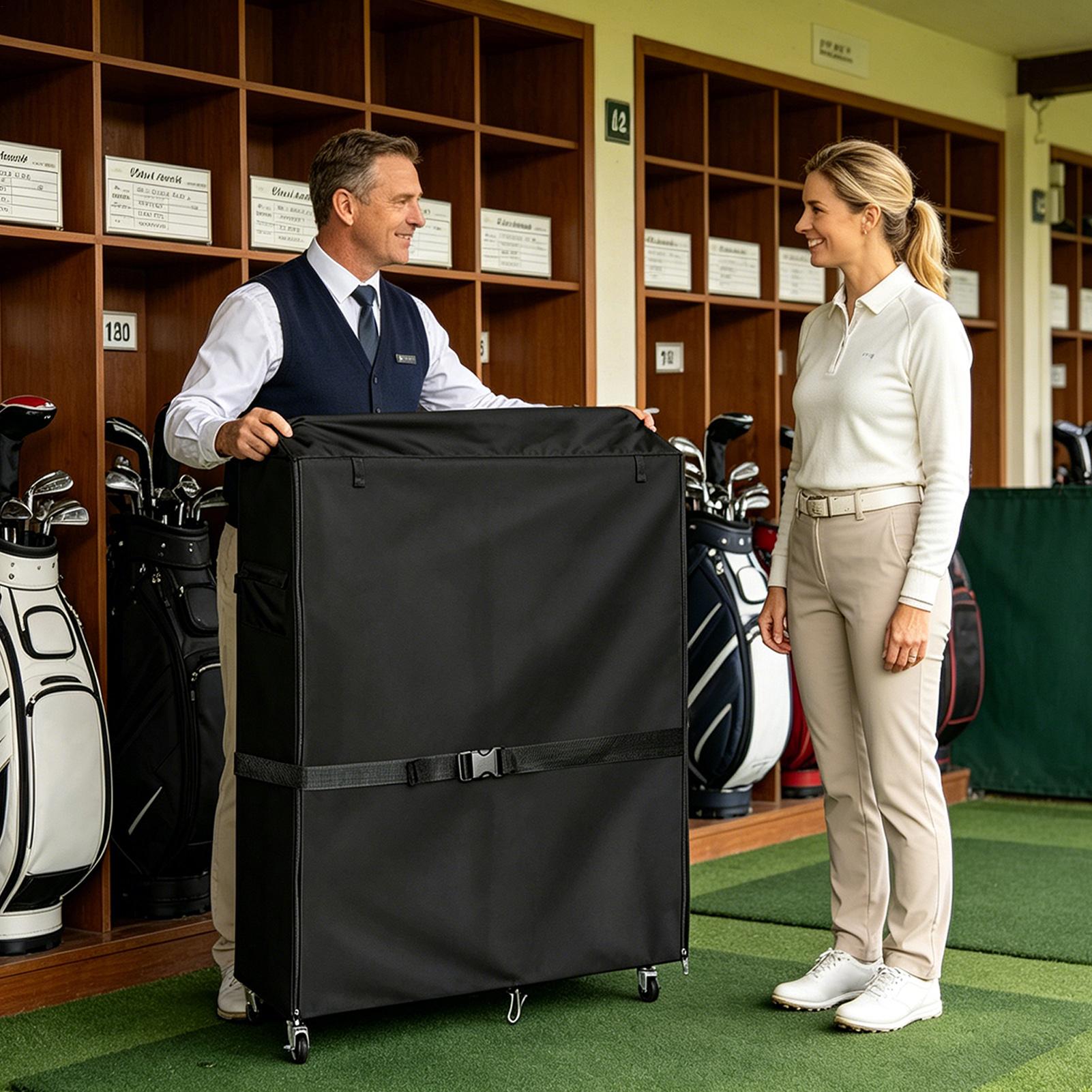 Golf Bag Stand Covers Oxford G - Golf Equipment Organizer For Garage 评论和价格